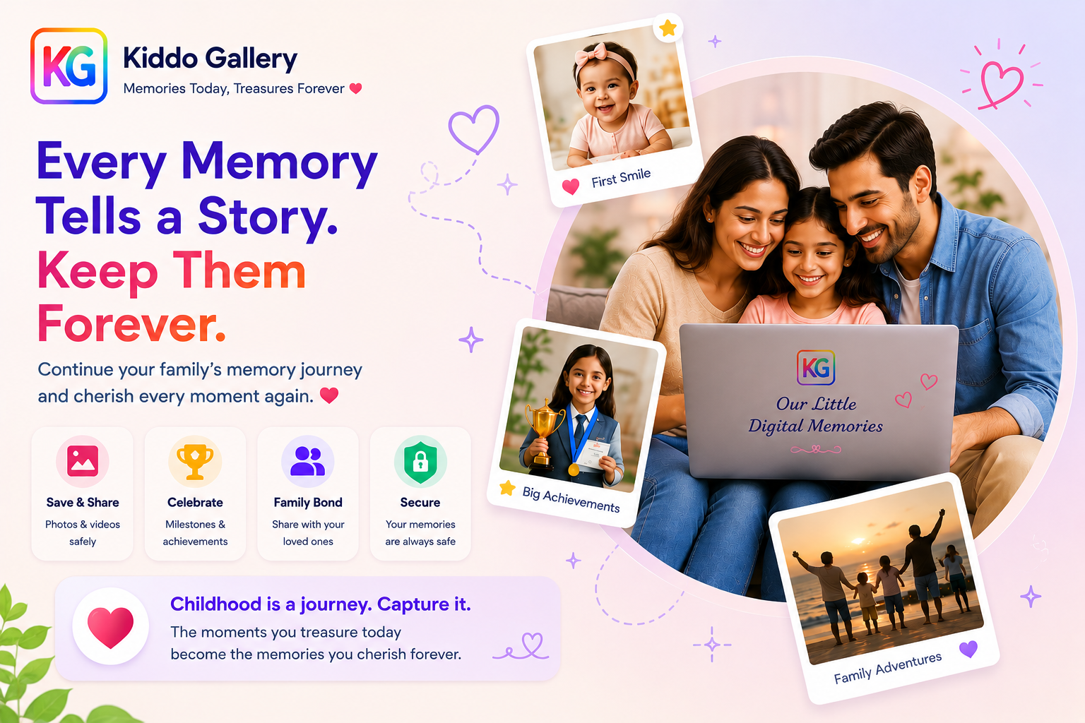 Kiddo Gallery Kids with Parents Cute Moments and Memories